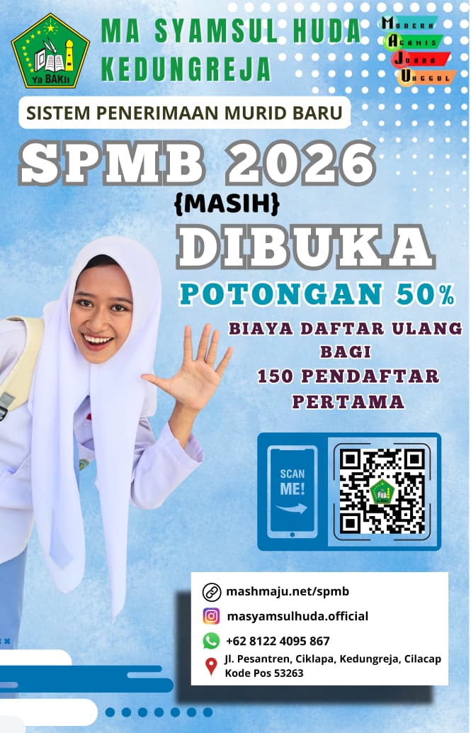 Potongan 50% Biaya Daftar Ulang untuk 150 Pendaftar Pertama!